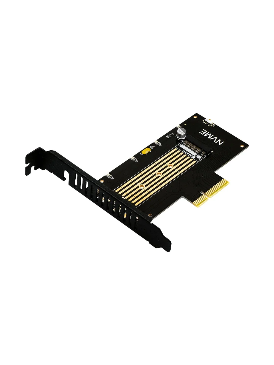 JEYI SK-5 M.2 NVMe (M-Key) to PCIe 3.0 X4 RGB Led Işıklı Çevirici Dönüştürücü Adaptör Kart