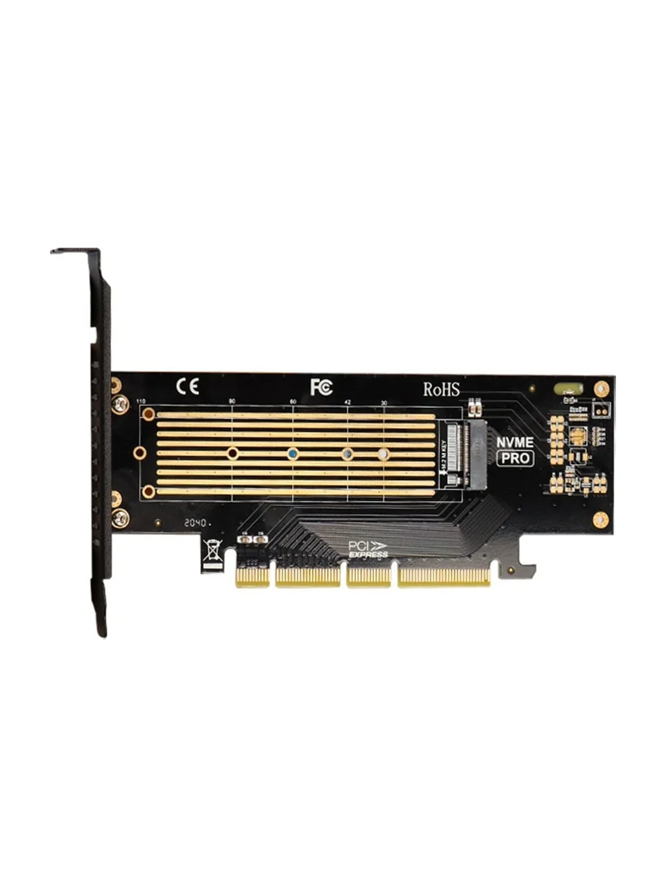 JEYI SK-18 M.2 NVMe (M-Key) – PCIe 4.0 X4/X8/X16 Dönüştürücü Adaptör Kartı