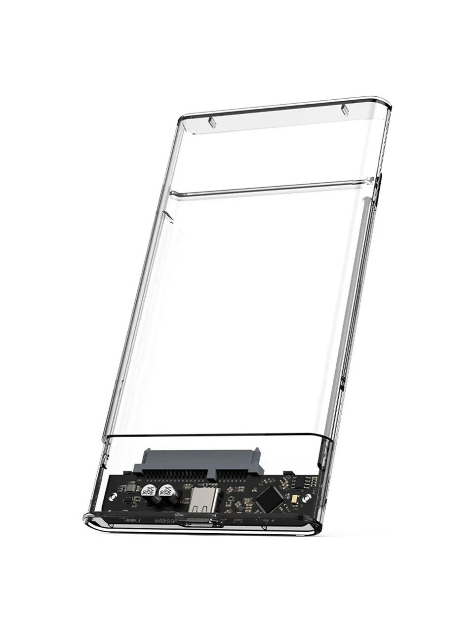JEYI XRAY-9201 2.5" Şeffaf SATA 3.0 HDD/SSD to USB 3.1 Harici Disk Kutusu (6TB,UASP, TRIM Destekli)